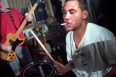 7/13/94--Shit practice at Miggy's house. photo by John Gillis